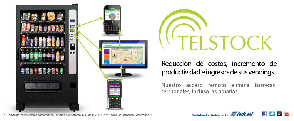  reducci&oacute;n de costos, incremento de productividad e ingresos de sus vendings  